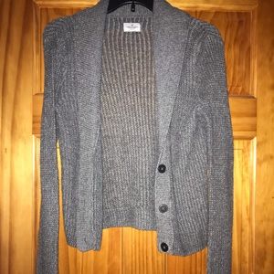 Gray American Eagle Cardigan